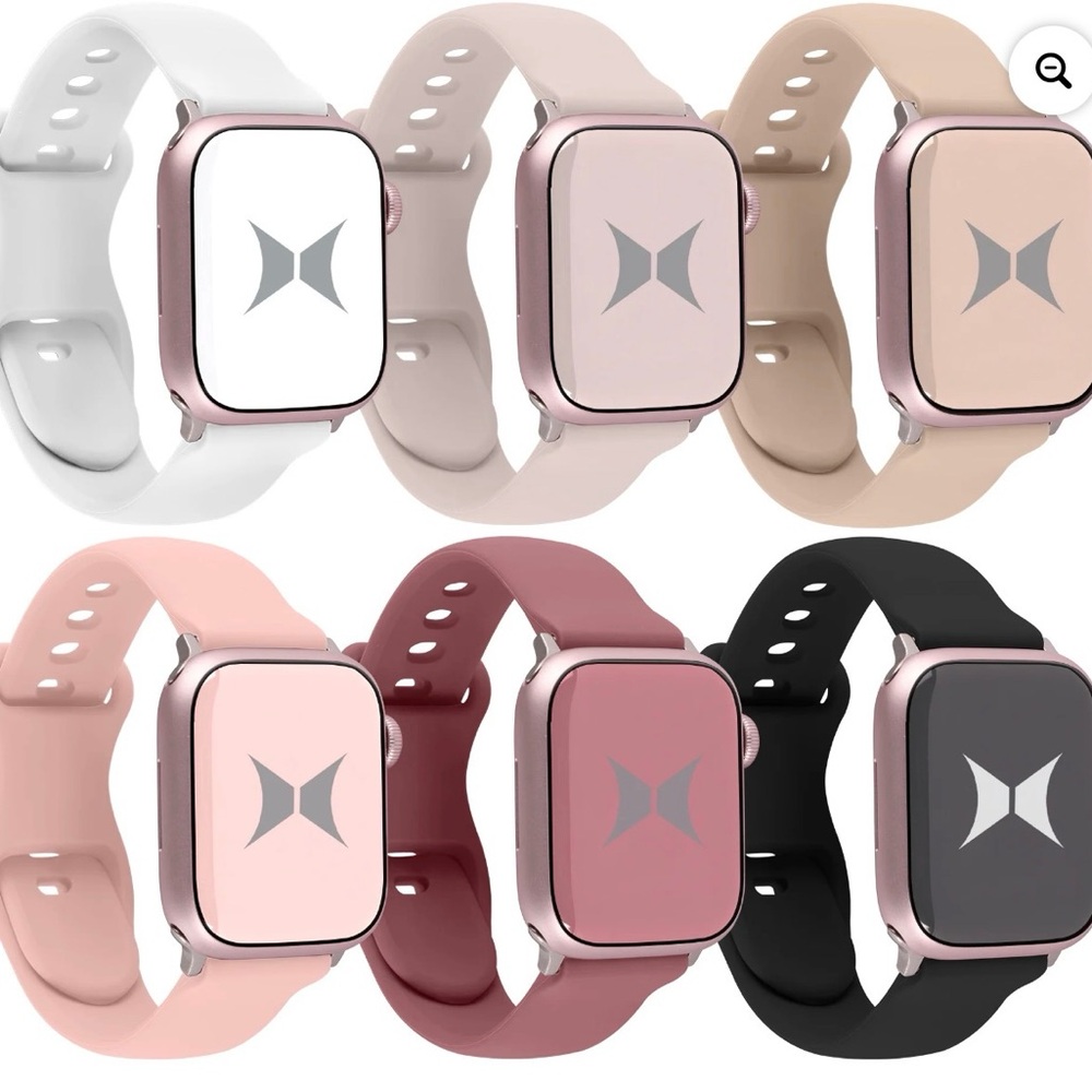 Xtreme 6-Pack Silicone Smart Watch Bands